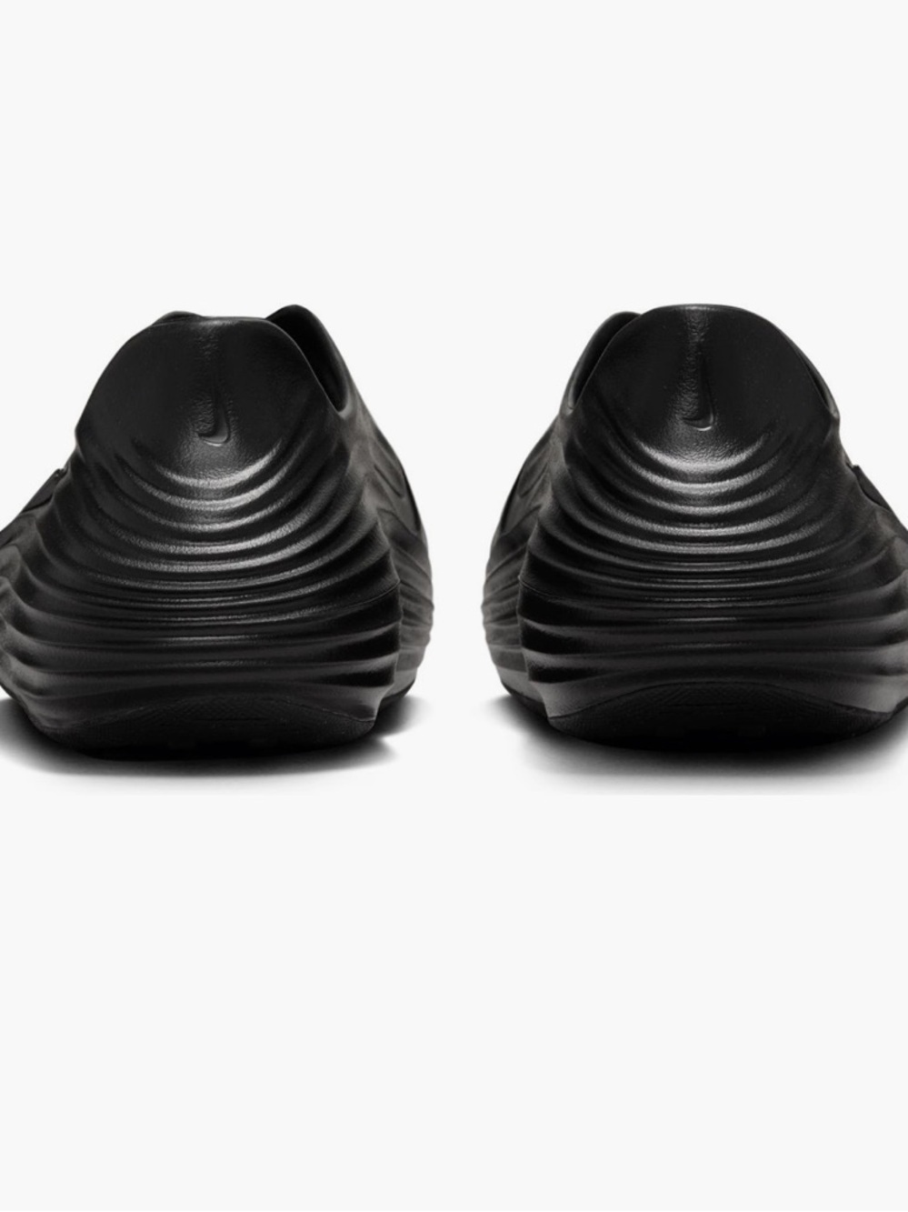 Nike Reactx Rejuvens Black Ventilated Foam Clog w/Gloss Swoosh Size 7W/6M New - Picture 5 of 16